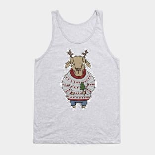 Christmas Deer Tank Top